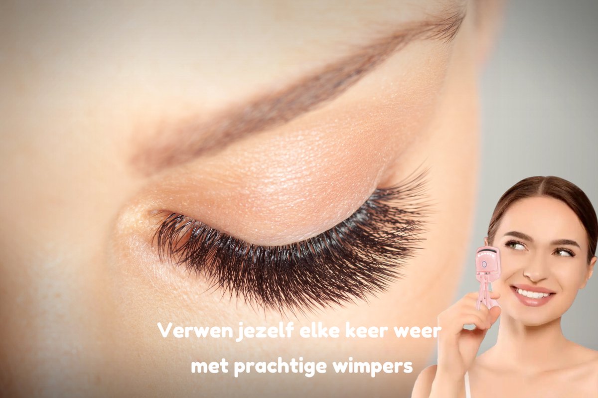 LashCurl™ -  Elektrische Wimperkruller | Binnen no-time Prachtig Gekrulde Wimpers - Oplaadbaar - Voor Alle Wimpers | 1+1 GRATIS